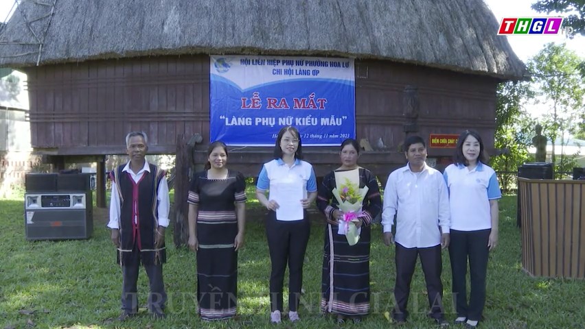 TP. Pleiku ra mắt Làng “Phụ nữ kiểu mẫu” tại làng Ơp