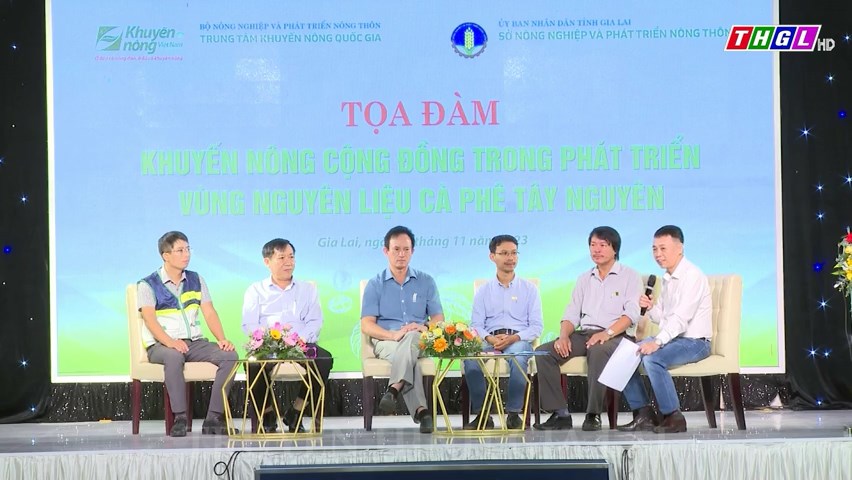 Tọa đàm Khuyến nông cộng đồng trong phát triển vùng nguyên liệu cà phê Tây Nguyên