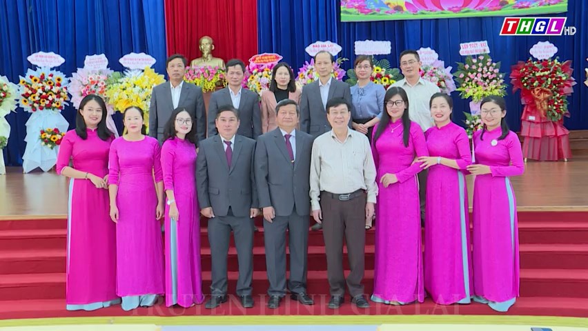 Trưởng Ban Tổ chức Tỉnh ủy Gia Lai Huỳnh Quang Thái thăm, chúc mừng Trường Chính trị tỉnh nhân Ngày Nhà giáo Việt Nam 20-11