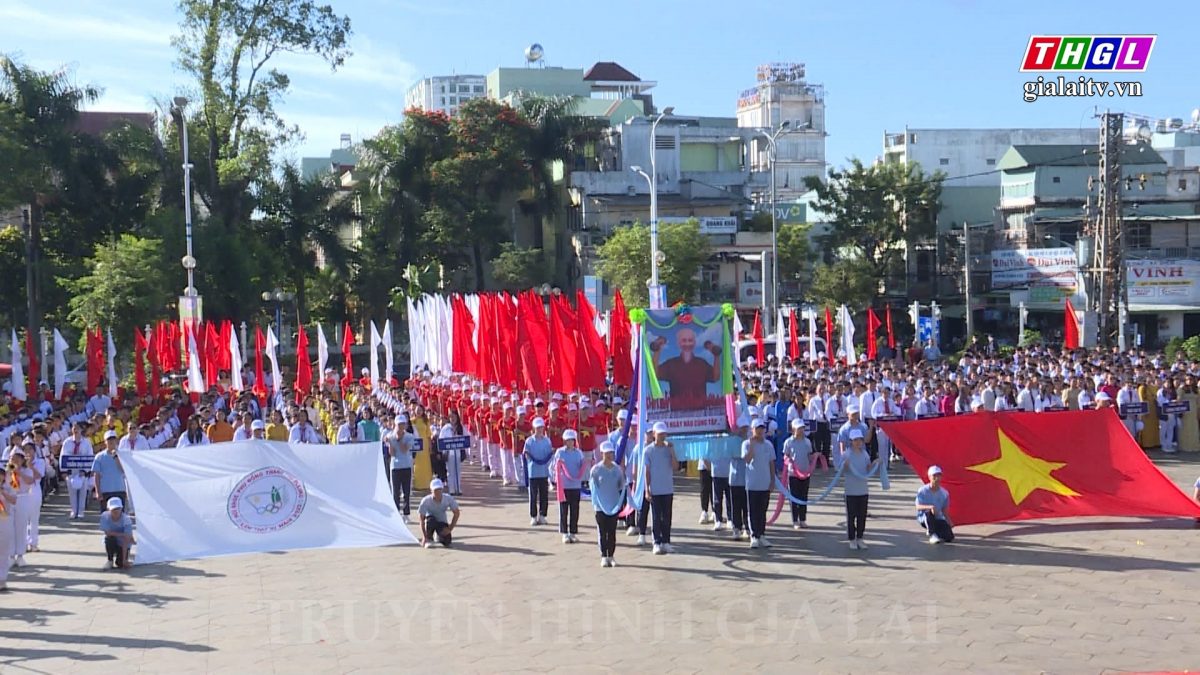Khai mạc Hội khỏe Phù Đổng TP. Pleiku năm 2023