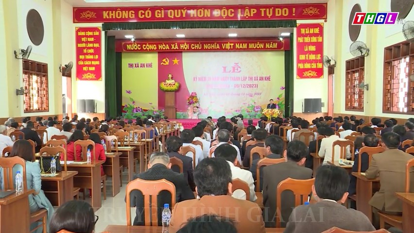 Thị xã An Khê long trọng tổ chức Lễ kỷ niệm 20 năm thành lập thị xã