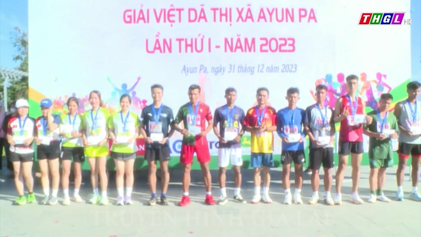 Thị xã Ayun Pa tổ chức thành công Giải Việt dã lần thứ I năm 2023