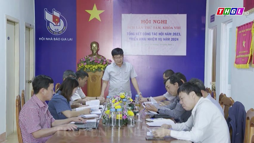 Hội Nhà báo tỉnh Gia Lai tổ chức Hội nghị Ban Chấp hành
