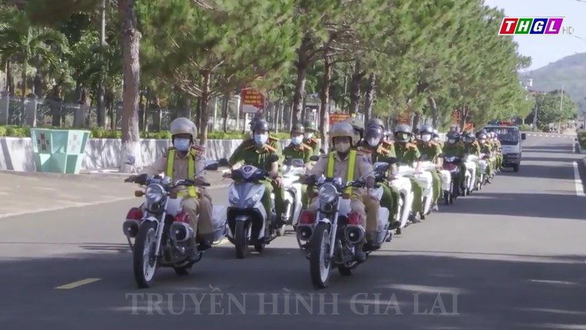 Công an các huyện, thành phố ra quân thực hiện cao điểm tấn công, trấn áp tội phạm, đảm bảo an ninh trật tự Tết Nguyên đán Giáp Thìn 2024