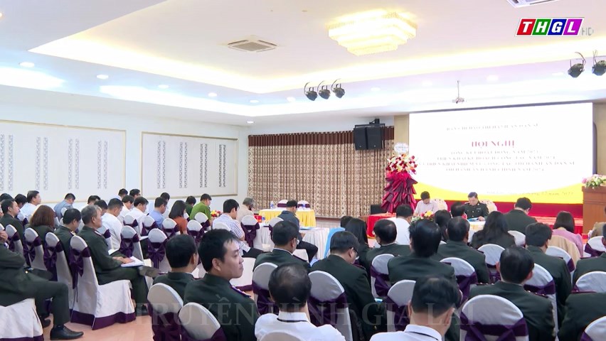 Hội nghị tổng kết công tác thi hành án dân sự năm 2023, triển khai nhiệm vụ 2024