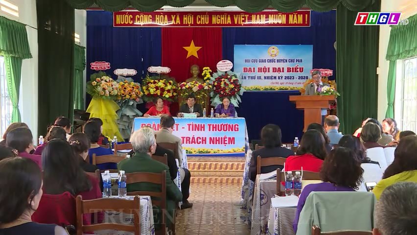 Đại hội Hội Cựu giáo chức huyện Chư Păh khóa III, nhiệm kỳ 2023-2028