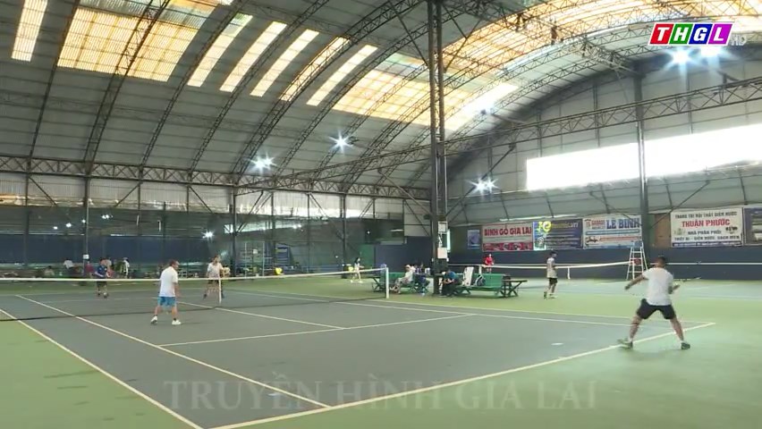 Gần 200 vận động viên tranh tài tại Giải Quần vợt tỉnh Gia Lai năm 2023