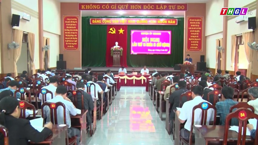 Hội nghị BCH Đảng bộ huyện Kbang khóa IX mở rộng