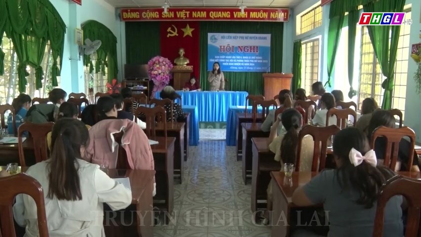 Hội LHPN huyện Kbang tổng kết công tác năm 2023, triển khai nhiệm vụ năm 2024