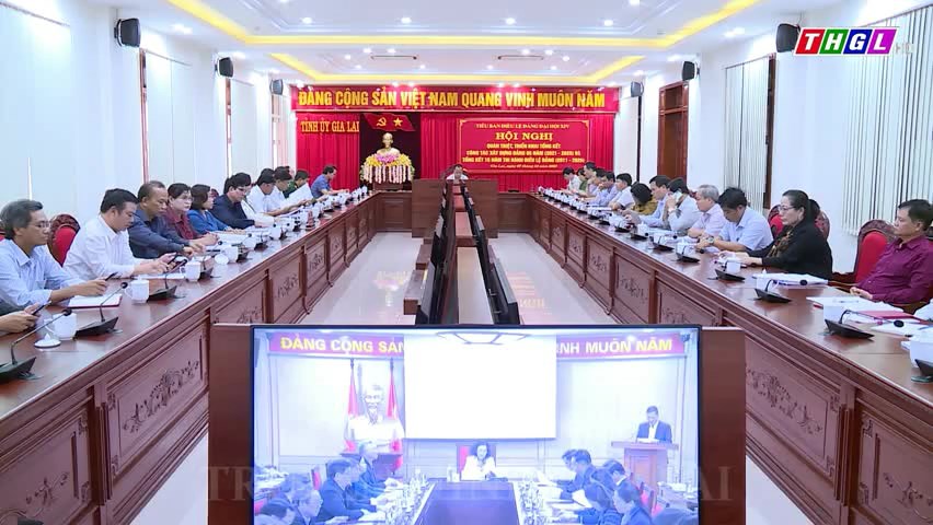 Hội nghị quán triệt, tổng kết công tác xây dựng Đảng và thi hành Điều lệ Đảng