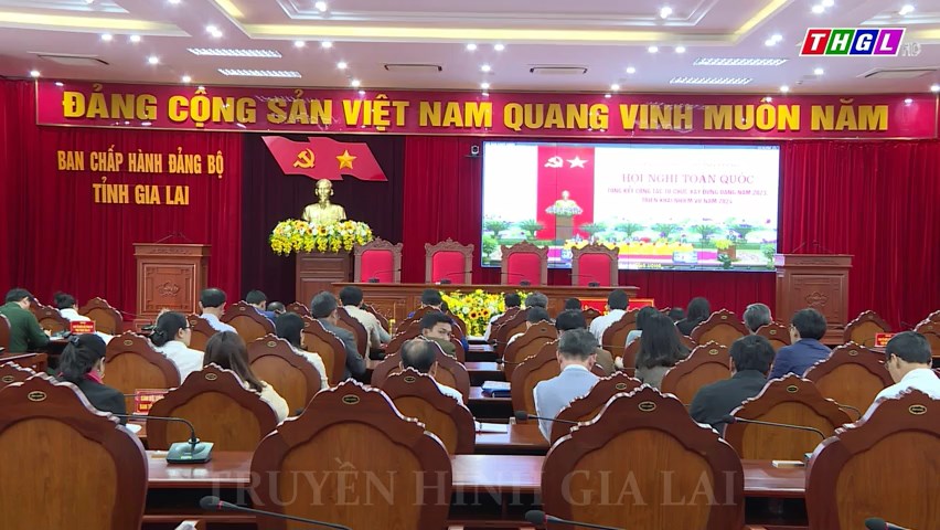 Hội nghị toàn quốc Tổng kết công tác tổ chức xây dựng Đảng năm 2023, triển khai nhiệm vụ năm 2024