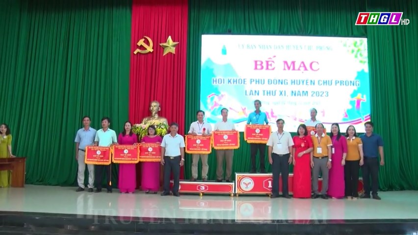 Huyện Chư Prông tổ chức thành công Hội khỏe Phù Đổng lần thứ XI năm 2023