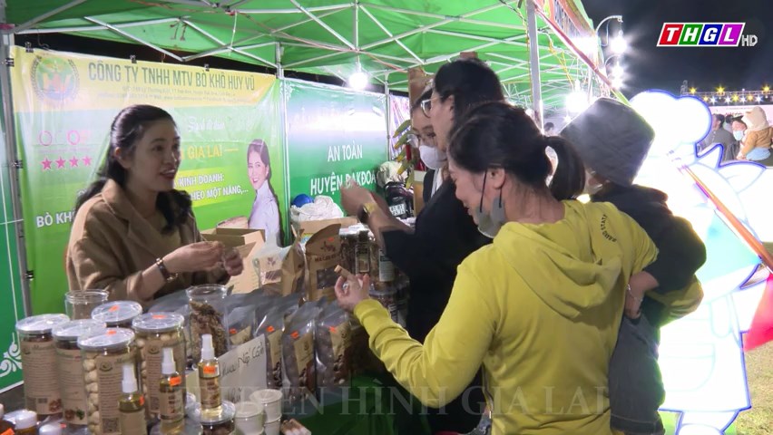 Huyện Đak Đoa tổ chức phiên chợ triển lãm sản phẩm vùng đồng bào DTTS và nông sản an toàn năm 2023