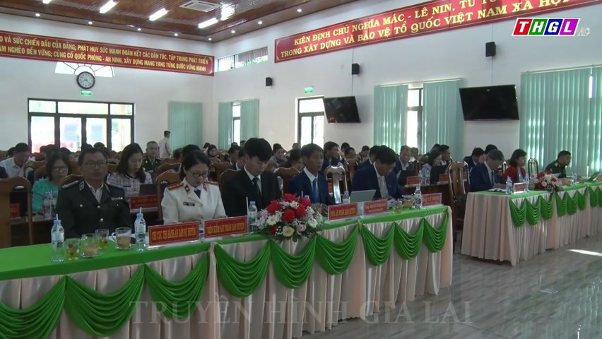 Kỳ họp thứ 12, HĐND huyện Mang Yang khóa V