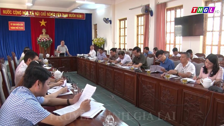 TP. Pleiku tổng kết công tác xử lý trật tự đô thị, trật tự xây dựng