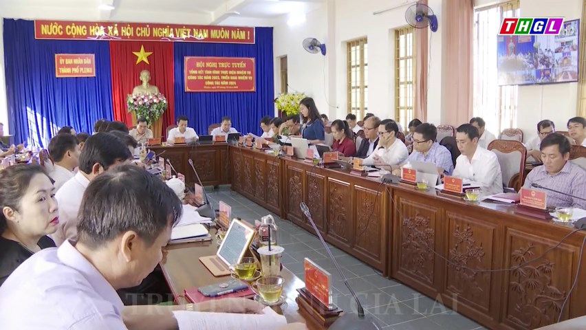 TP. Pleiku tổng kết tình hình thực hiện nhiệm vụ công tác năm 2023