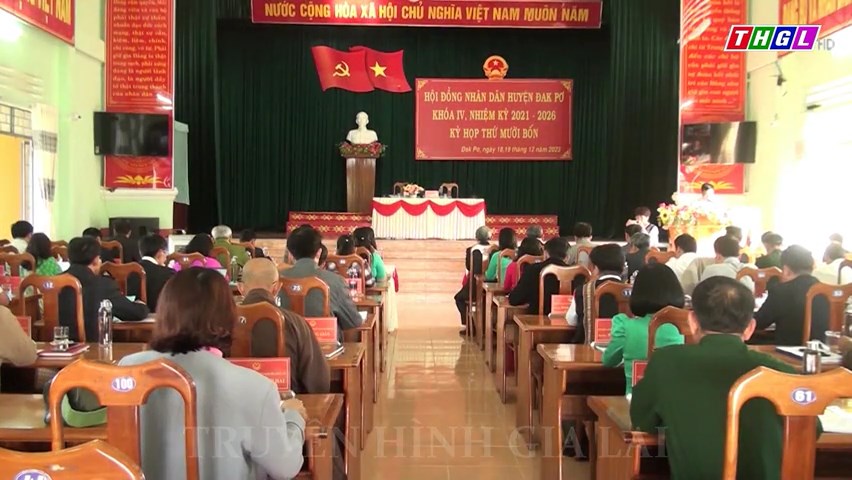 Kỳ họp thứ 14, HĐND huyện Đak Pơ khóa IV