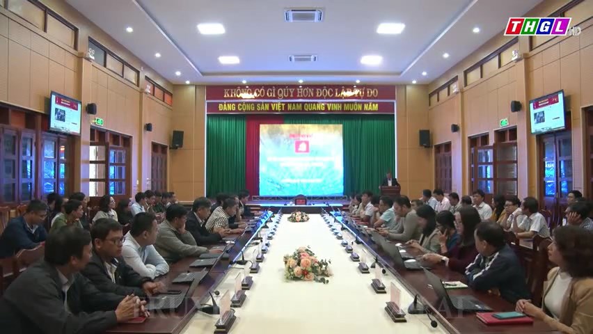 Thị ủy An Khê ra mắt Trang Thông tin điện tử Đảng bộ thị xã An Khê