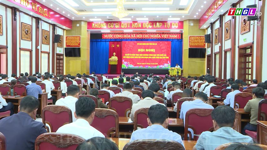 Hội nghị sơ kết 3 năm thực hiện Chương trình mục tiêu quốc gia xây dựng nông thôn mới giai đoạn 2021-2025 trên địa bàn tỉnh Gia Lai