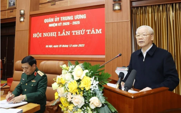 Tổng Bí thư Nguyễn Phú Trọng: Nâng cao chất lượng tổng hợp, sức mạnh chiến đấu của Quân đội