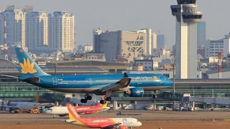 Tăng lượt cất hạ cánh tại Sân bay Nội Bài, Tân Sơn Nhất dịp Tết 2024