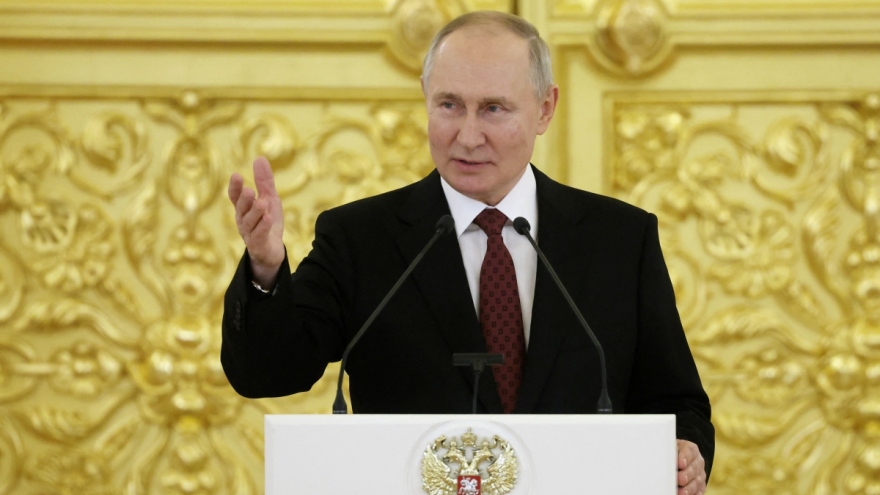 Tổng thống Nga Putin lọt vào danh sách rút gọn cho Nhân vật của năm 2023
