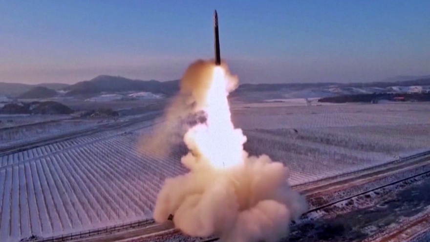 Mỹ, Nhật Bản và Hàn Quốc thảo luận vụ phóng tên lửa đạn đạo của Triều Tiên