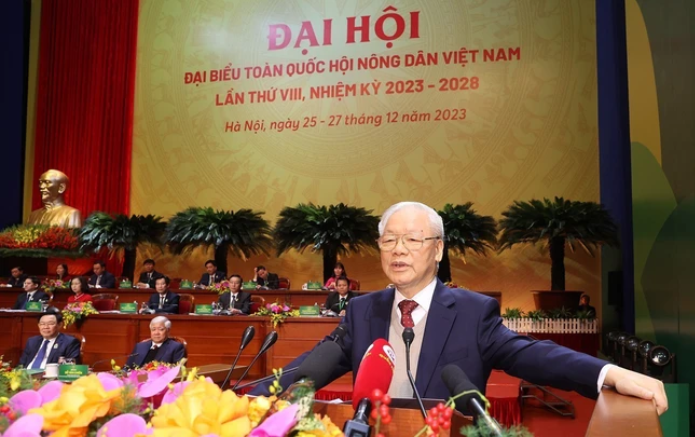 Toàn văn phát biểu của Tổng Bí thư tại Đại hội đại biểu Hội Nông dân Việt Nam lần thứ VIII