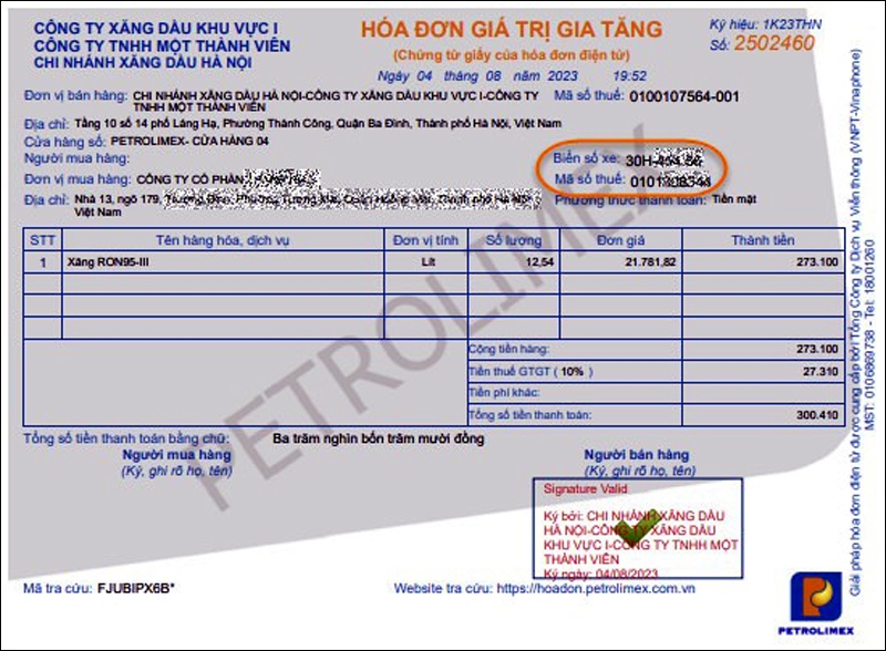 Doanh nghiệp xăng dầu lo tốn kém khi triển khai hóa đơn điện tử