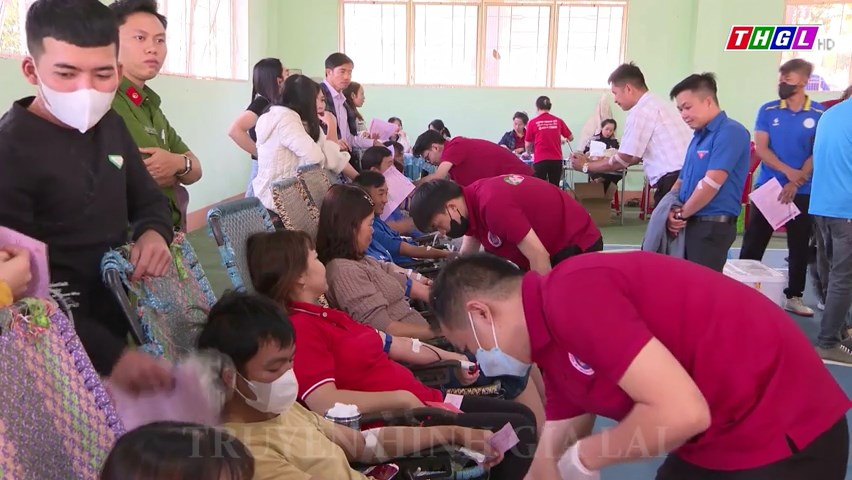 Chư Păh thu hơn 300 đơn vị máu tại Ngày hội hiến máu tình nguyện