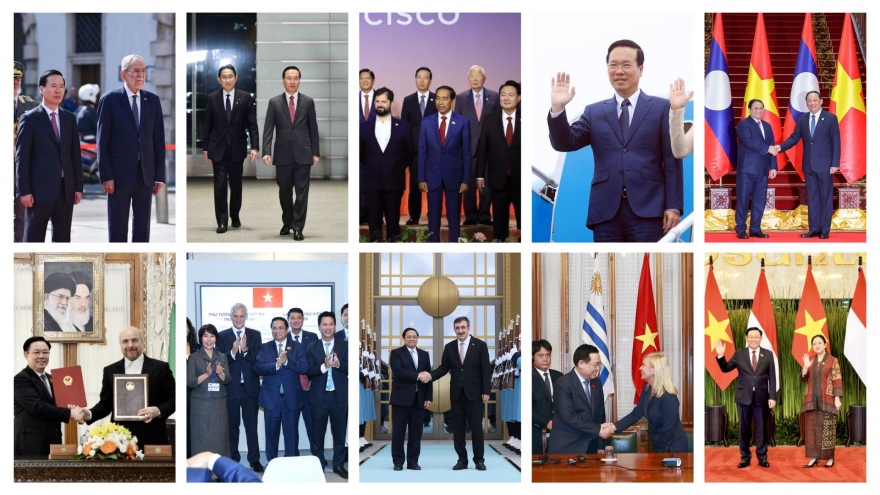 Các chuyến thăm nước ngoài nổi bật của lãnh đạo cấp cao Việt Nam năm 2023