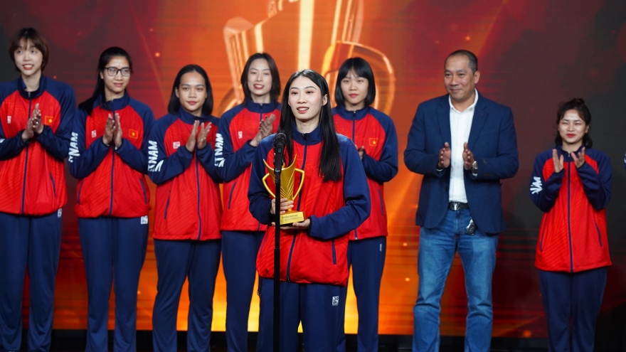 Cúp Chiến thắng 2023: Bóng chuyền nữ Việt Nam bội thu giải thưởng