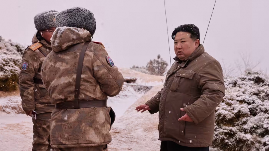 Nhà lãnh đạo Triều Tiên giám sát vụ thử tên lửa hành trình