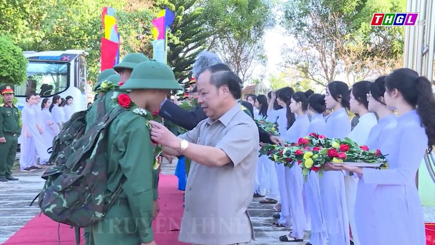 Phó Bí thư Thường trực Tỉnh ủy Châu Ngọc Tuấn dự Lễ giao – nhận quân năm 2024  tại huyện Chư Pưh