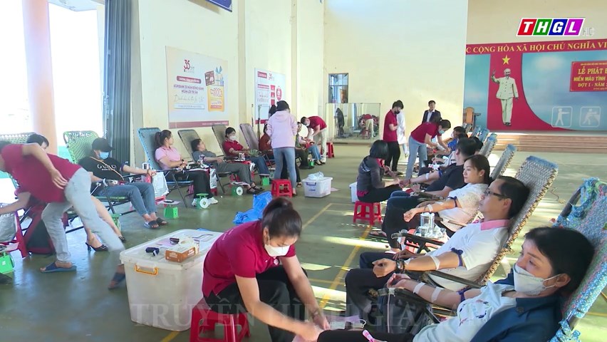 Ia Grai: 400 người tình nguyện hiến máu