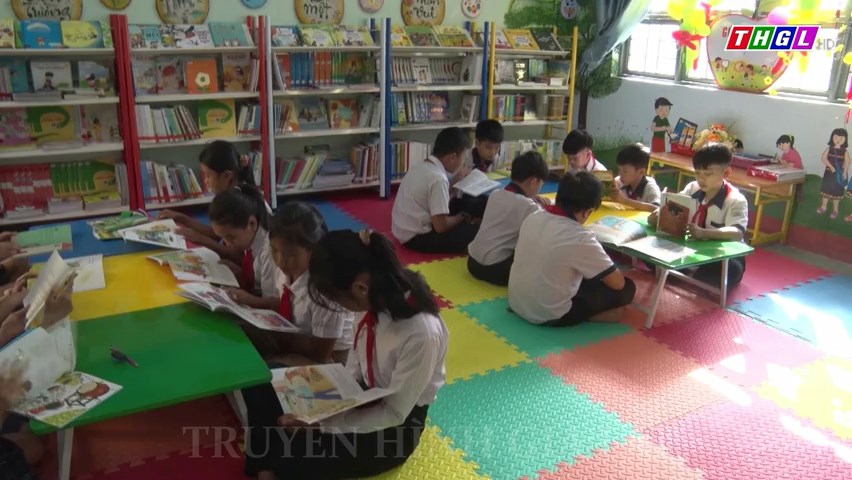 Đưa vào hoạt động mô hình “Thư viện thân thiện” tại Trường TH Kim Đồng, huyện Chư Pưh