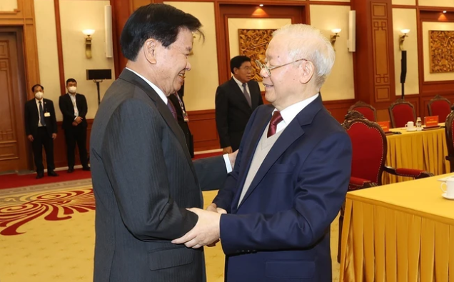 Tăng cường hơn nữa quan hệ đoàn kết đặc biệt Việt Nam – Lào