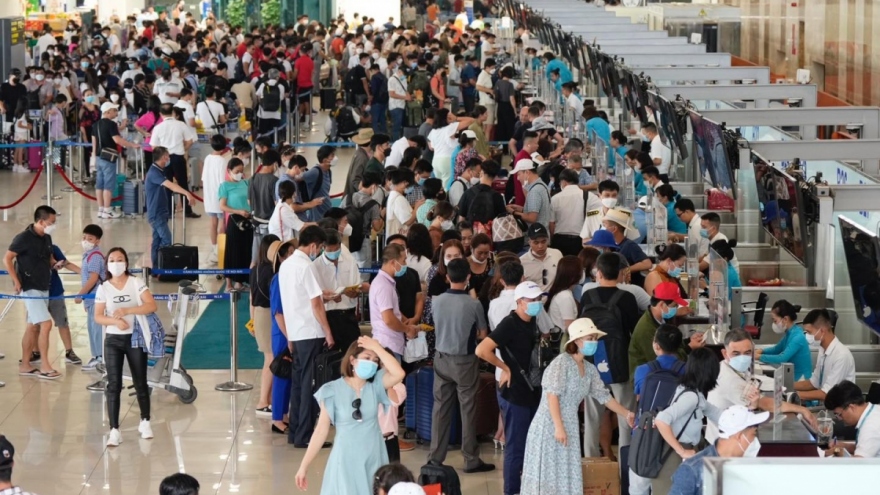 Hơn 1,5 triệu khách đi lại qua các sân bay dịp Tết Nguyên đán 2024