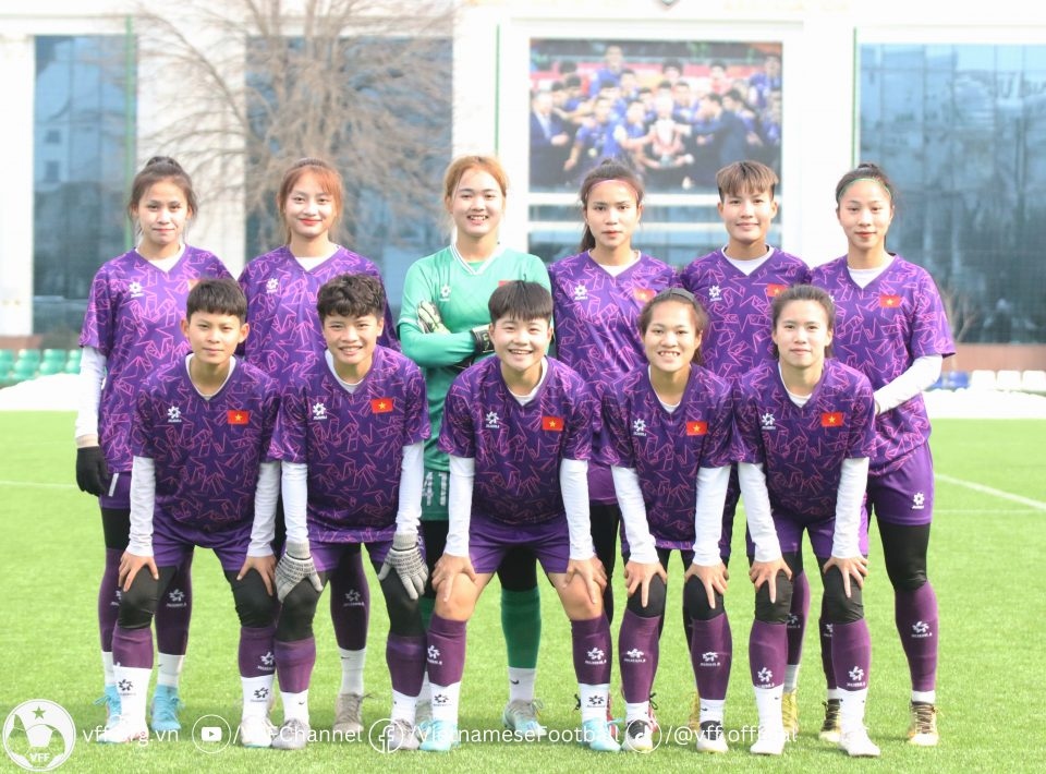U20 nữ Việt Nam ”đại thắng” trước ngày đá giải châu Á