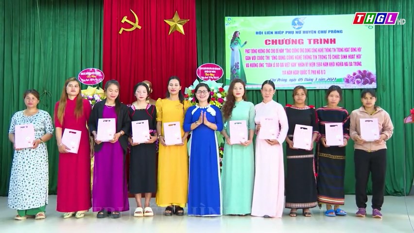 Hội LHPN huyện Chư Prông phát động hưởng ứng chủ đề năm 2024