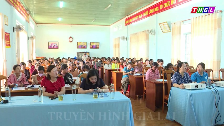 Hội LHPN tỉnh Gia Lai tổ chức Hội nghị truyền thông về giảm nghèo đa chiều tại huyện Đak Đoa