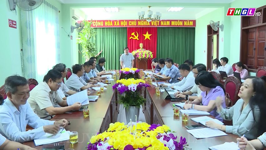 Tổ công tác số 1, Đoàn giám sát HĐND tỉnh Gia Lai giám sát tại huyện Krông Pa