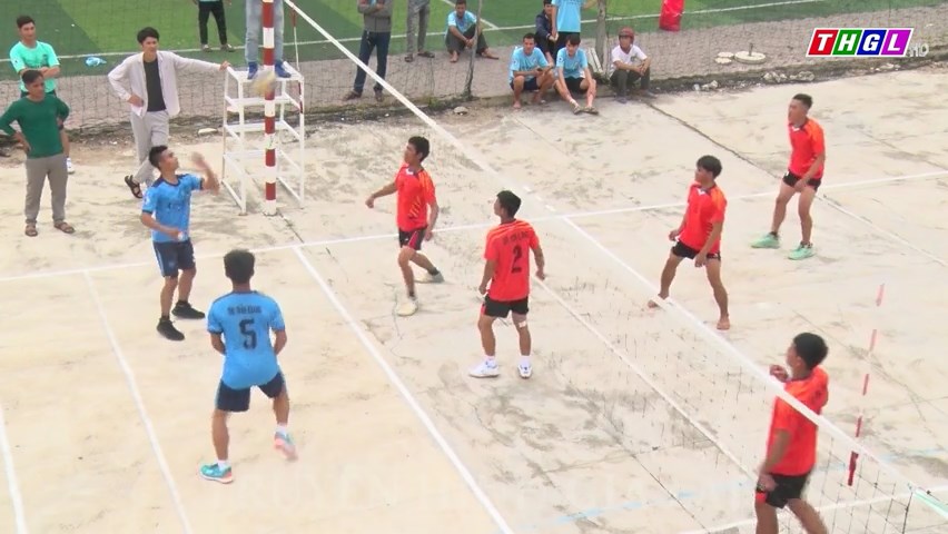 Huyện Kbang tổ chức thành công Giải bóng chuyền nam  các dân tộc thiểu số năm 2024