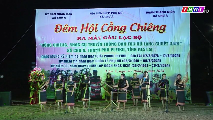 Ra mắt CLB “Nữ cồng chiêng, nhạc cụ truyền thống làng Chuêt Ngol”