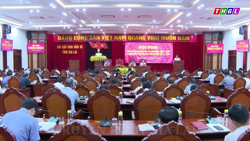 Ban Thường vụ Tỉnh ủy Gia Lai tổng kết 5 năm công tác xây dựng Đảng và 15 năm thi hành Điều lệ Đảng