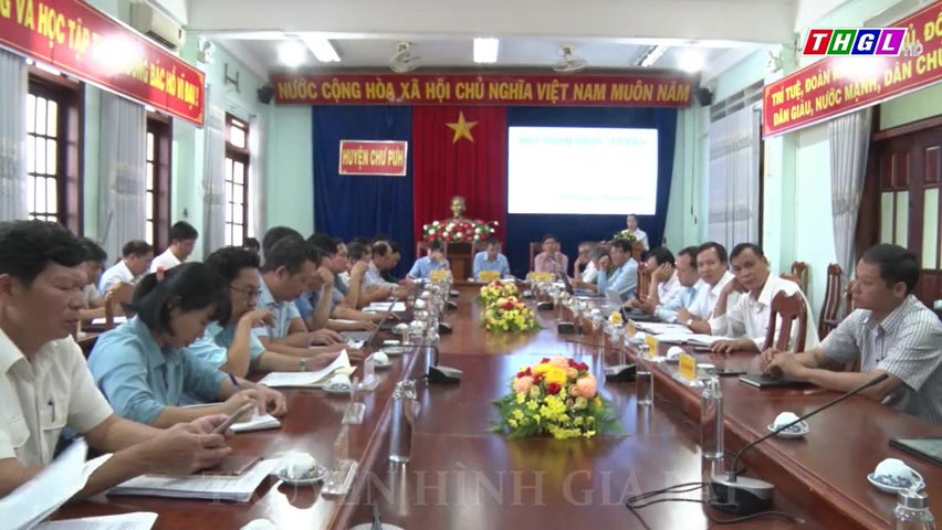 UBND huyện Chư Pưh tổ chức Hội nghị sơ kết tình hình thực hiện các nhiệm vụ công tác Quý I và triển khai nhiệm vụ công tác Quý II năm 2024