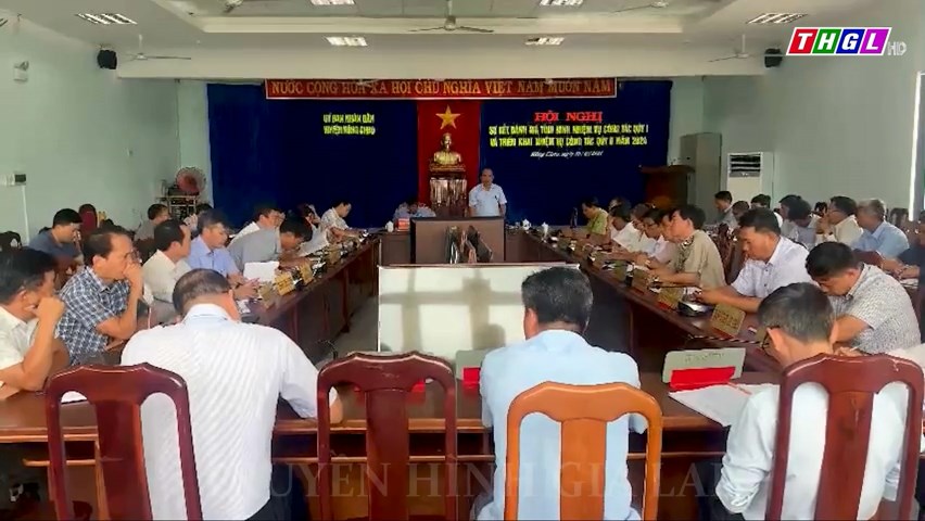 UBND huyện Kông Chro tổ chức Hội nghị sơ kết đánh giá tình hình thực hiện nhiệm vụ công tác quí I và triển khai nhiệm vụ công tác quí II năm 2024