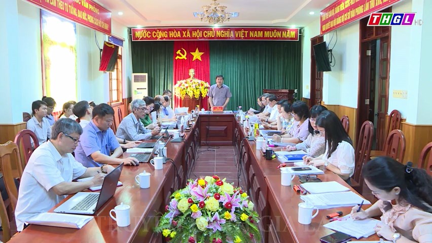 Đoàn giám sát HĐND tỉnh làm việc với các sở, ngành về việc thực hiện “Chương trình tổng thể cải cách hành chính (CCHC) Nhà nước giai đoạn 2021-2025 của tỉnh Gia Lai”