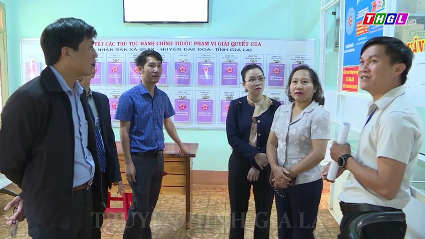 Tổ công tác số 2, Đoàn giám sát của HĐND tỉnh Gia Lai giám sát tại huyện Đak Đoa