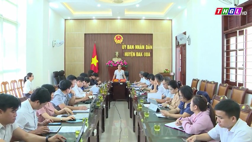 Tổ công tác số 2, Đoàn giám sát của HĐND tỉnh Gia Lai giám sát tại huyện Đak Đoa
